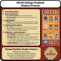 College Alumni Football Trading Card Frame.