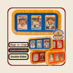 Double-Sided Tabletop Sports Card Display