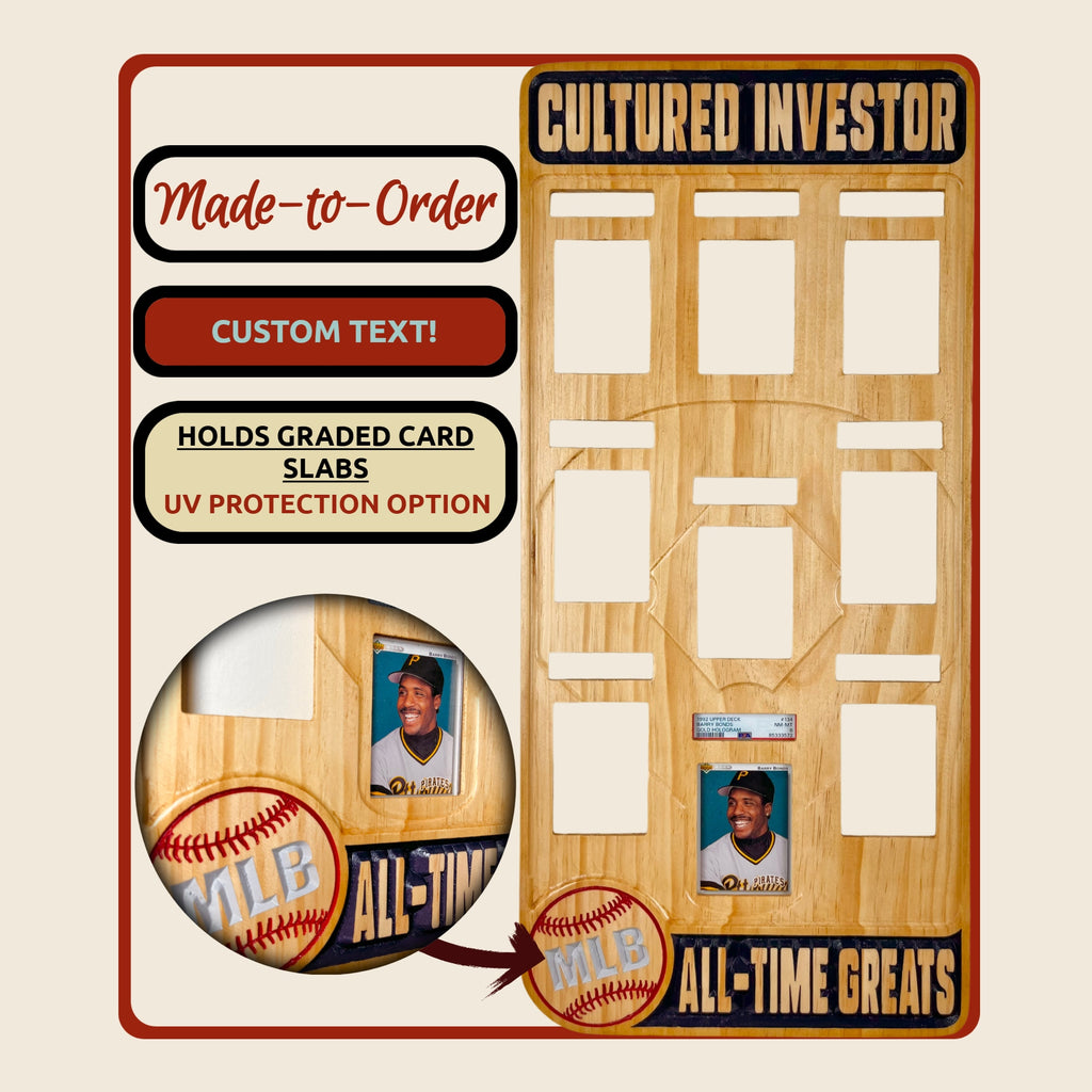 MLB Baseball Graded Card Team Frame.