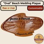 Wedding Plaque - Oval