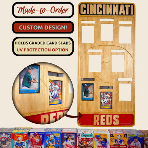 Baseball Graded Card Team Frame.