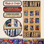 College Alumni Football Trading Card Frame.