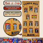 Baseball Vintage Inspired Trading Card Team Frame.