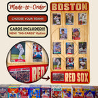 MLB Baseball All-Time Greats Trading Card Team Frame.
