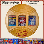 MLB 3D Baseball Trading Card Frame.
