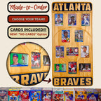 MLB Baseball All-Time Greats Trading Card Team Frame.