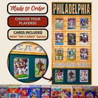 Football Legends and Superstars Trading Card Team Frame.