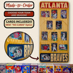 MLB Baseball Trading Card Team Frame.