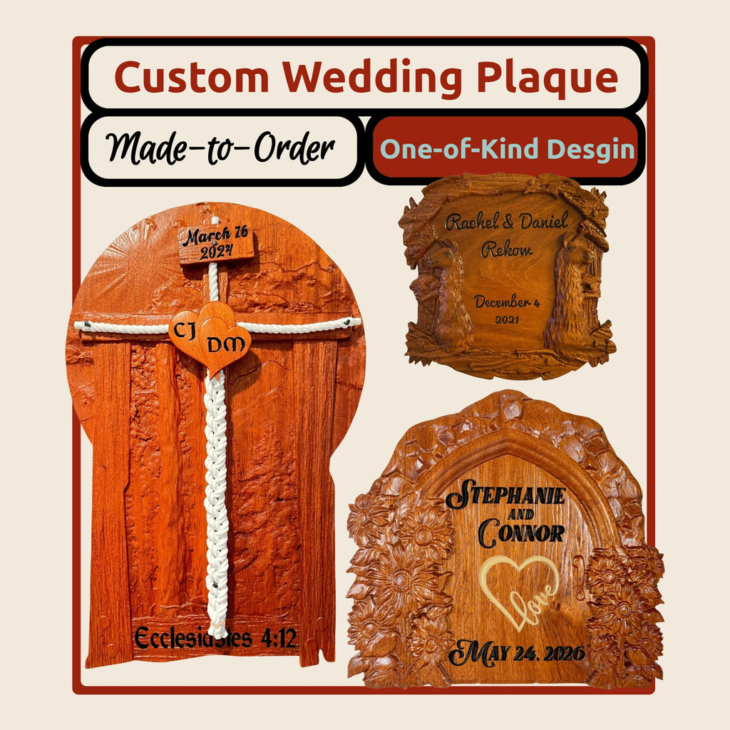 Wedding Plaque - Custom design
