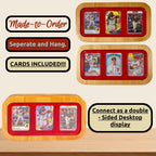 Double-Sided Tabletop Sports Card Display