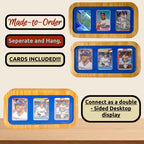 Double-Sided Tabletop Sports Card Display