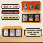 Double-Sided Tabletop Sports Card Display
